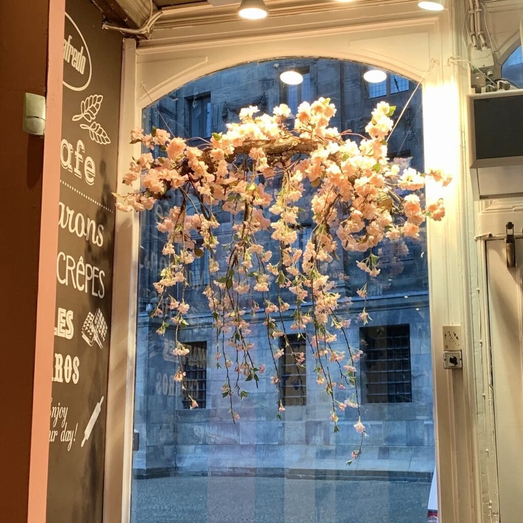 Backdrop kunst bloesemboom tk - op maat gemaakt door STYLERZ24