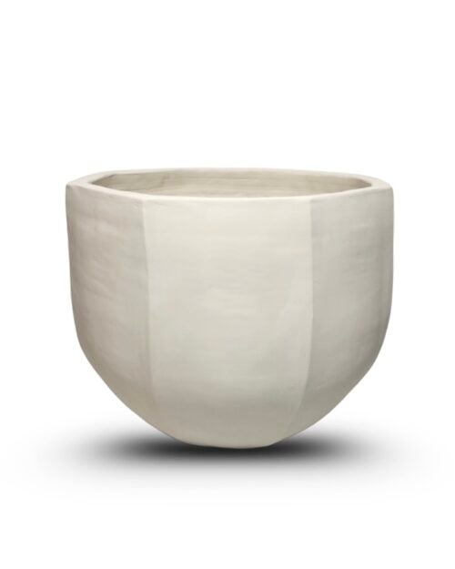 Bombyxx Bali pot smoke white terracotta – Hollands design – H45 x D60 cm STYLERZ24