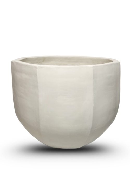 Bombyxx Bali pot smoke white terracotta – Hollands design – H45 x D60 cm STYLERZ24