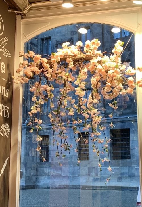 Backdrop kunst bloesemboom tk - op maat gemaakt door STYLERZ24