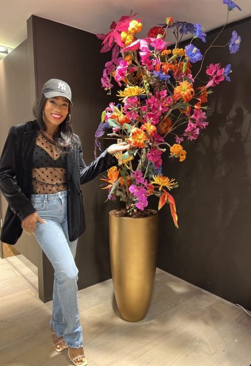 Kunst bloemenboom Organza - op maat gemaakt door STYLERZ24