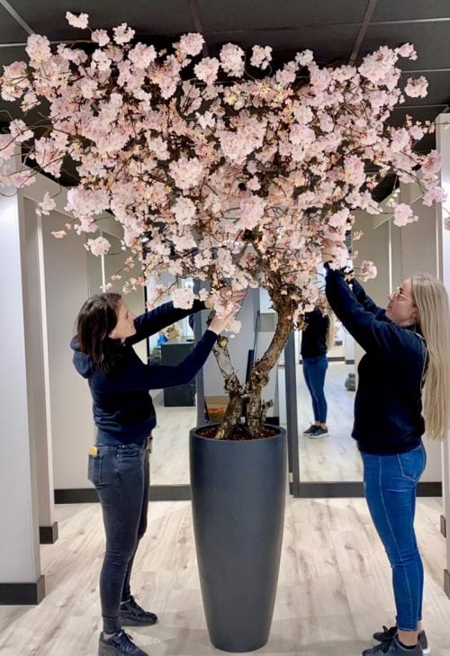 Kunstbloesemboom 2 atmen 2 kleuren - op maat gemaakt door STYLERZ24