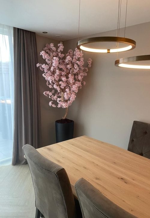 Roze kunst bloesemboom gemaakt op Manzanita - op maat gemaakt door STYLERZ24