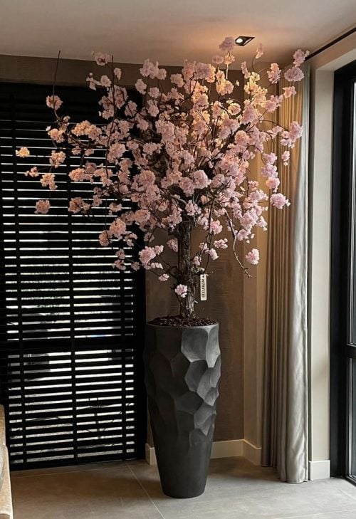 Roze kunstbloesemboom in pot Nathan - op maat gemaakt door STYLERZ24